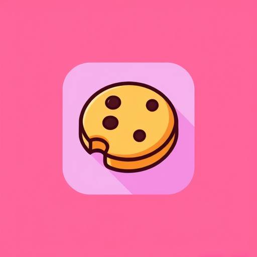 Un icono estilizado de una galleta, representando las cookies de un sitio web.
